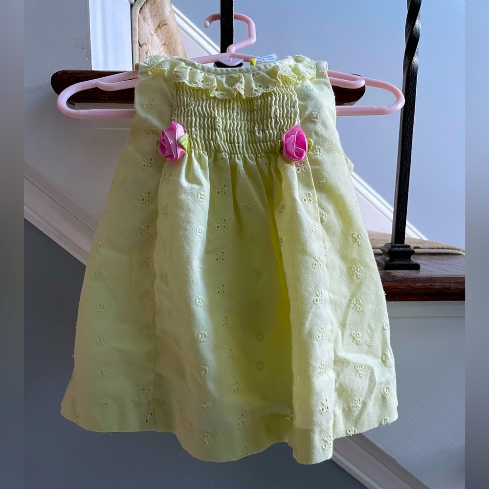 Easter Dress and Bloomers size 6-9 month